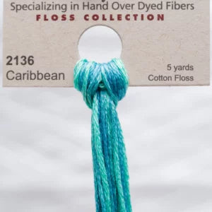Weeks Dye Works Overdyed Cotton Threads - Candy Apple to Desert