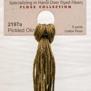 Weeks Dye Works Overdyed Cotton Threads - Navy to Sage