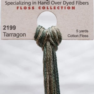 Weeks Dye Works Overdyed Cotton Threads - Oak to Yukon Gold