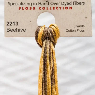 Weeks Dye Works Overdyed Cotton Threads - Absinthe to Camellia