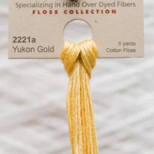 Weeks Dye Works Overdyed Cotton Threads - Sand to Yukon Gold