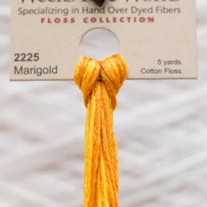 Weeks Dye Works Overdyed Cotton Threads - Jack-O-Lantern to Mulberry
