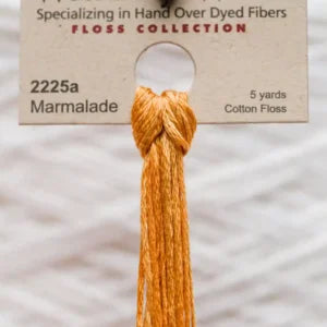 Weeks Dye Works Overdyed Cotton Threads - Jack-O-Lantern to Mulberry