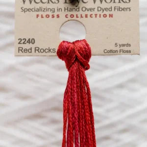 Weeks Dye Works Overdyed Cotton Threads - Navy to Sage