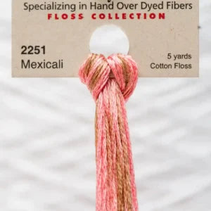 Weeks Dye Works Overdyed Cotton Threads - Jack-O-Lantern to Mulberry