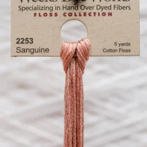 Weeks Dye Works Overdyed Cotton Threads - Sand to Yukon Gold
