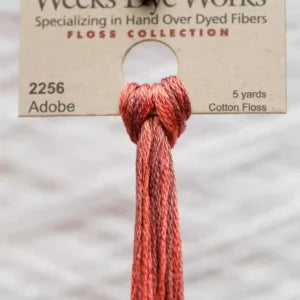 Weeks Dye Works Overdyed Cotton Threads - Absinthe to Camellia