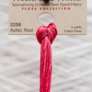 Weeks Dye Works Overdyed Cotton Threads - Absinthe to Camellia