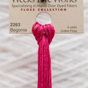 Weeks Dye Works Overdyed Cotton Threads - Absinthe to Camellia