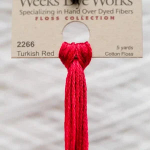 Weeks Dye Works Overdyed Cotton Threads - Oak to Yukon Gold