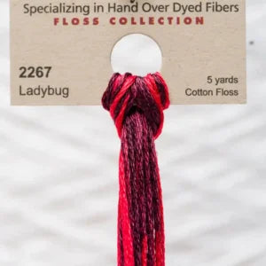 Weeks Dye Works Overdyed Cotton Threads - Jack-O-Lantern to Mulberry