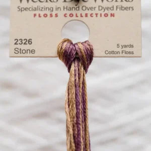 Weeks Dye Works Overdyed Cotton Threads - Sand to Yukon Gold