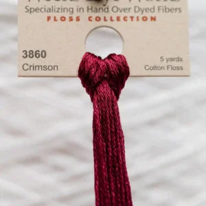 Weeks Dye Works Overdyed Cotton Threads - Candy Apple to Desert