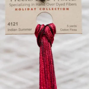 Weeks Dye Works Overdyed Cotton Threads - Dirt Road to Ivy