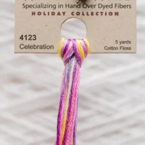 Weeks Dye Works Overdyed Cotton Threads - Candy Apple to Desert