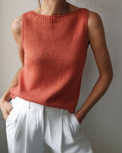 Learn to Knit a Summer Top