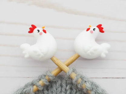 Fox & Pine Stitch Stoppers