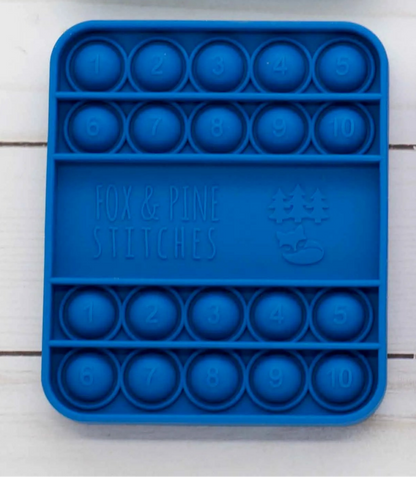 Fox & Pine Colourful Row Counters