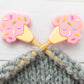 Fox & Pine Stitch Stoppers