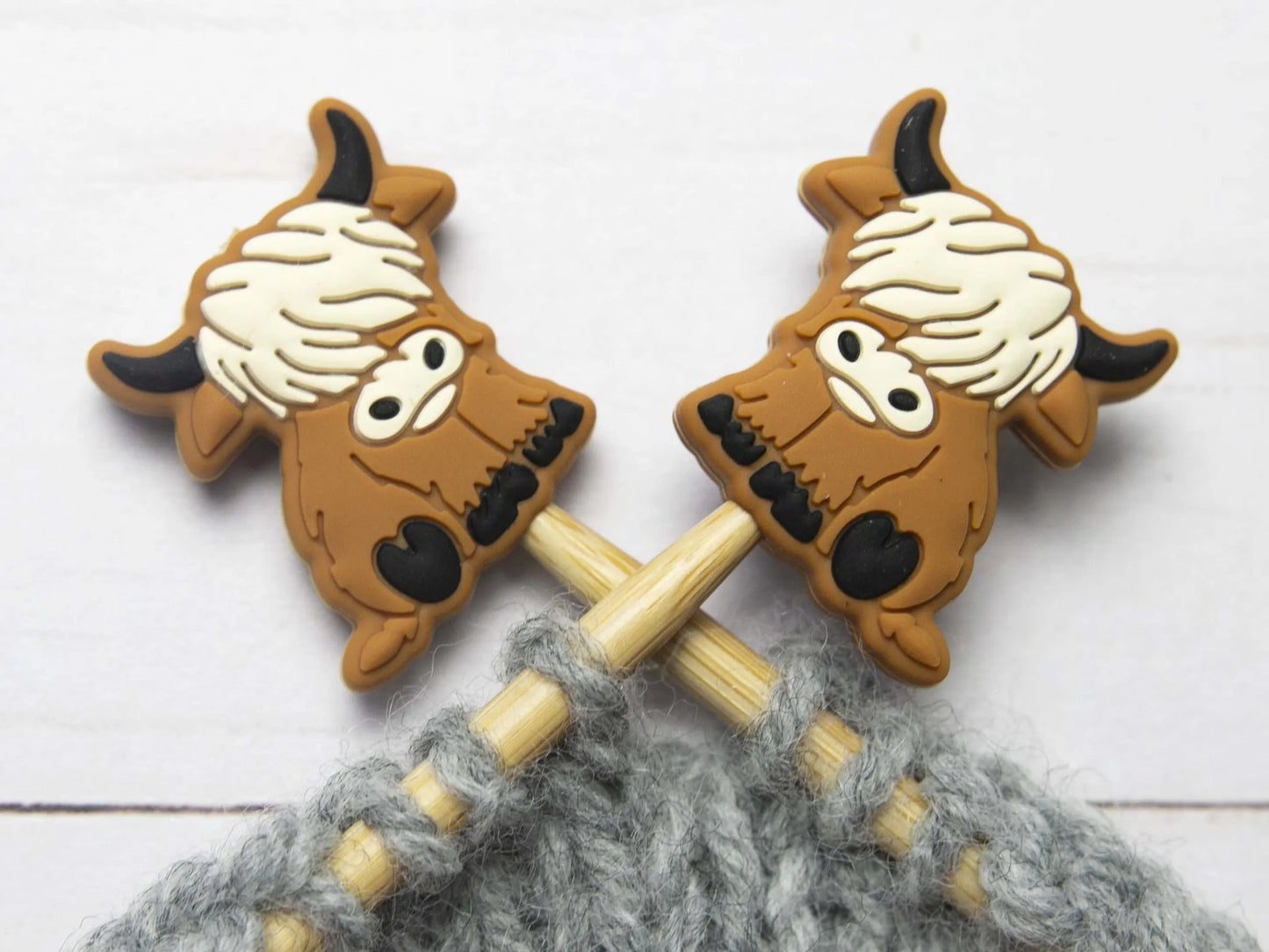 Fox & Pine Stitch Stoppers