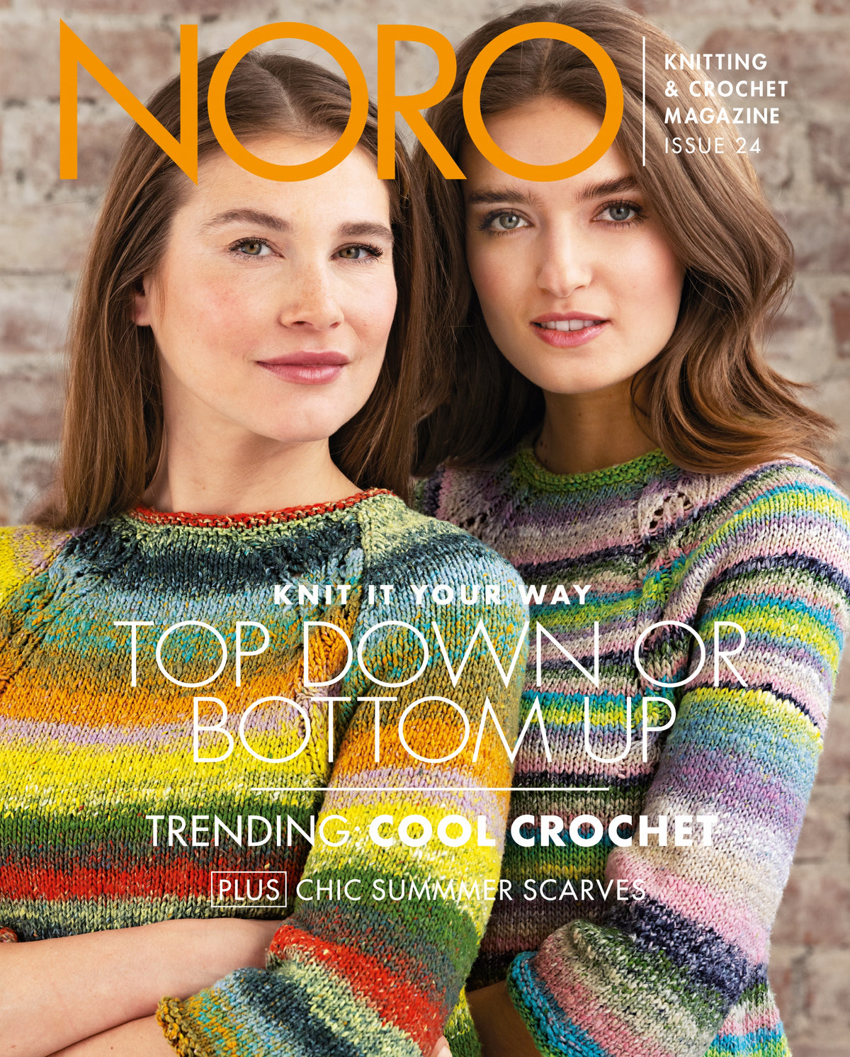 Noro Magazine #24 Top Down or Bottom Up