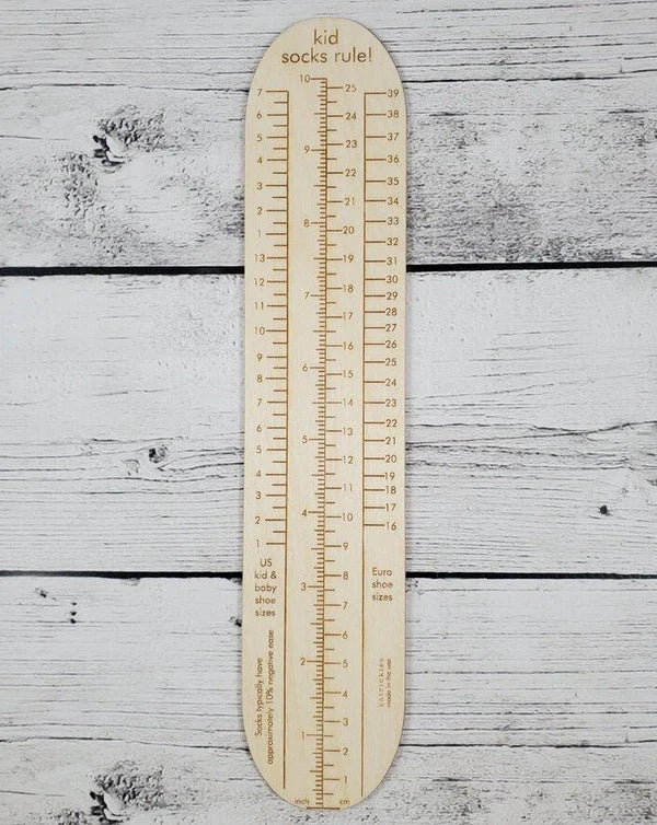 Socks Rule! Rulers
