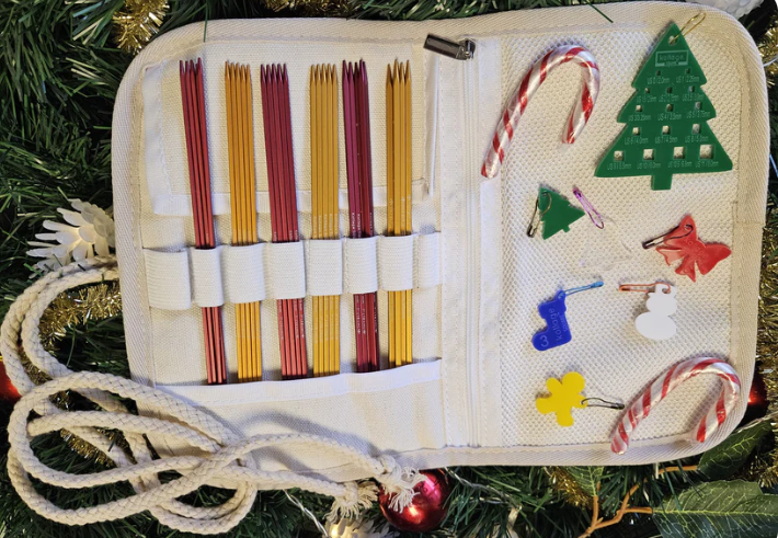 Kollage Square Northern Pine Edition Holiday Icons DPN Needle Combo Pack