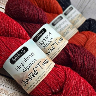Highland Alpaca Worsted Tweed (100g Skein)
