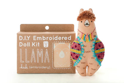 Kiriki Press Embroidered Doll Kits