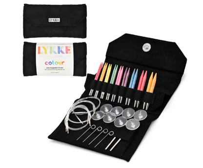 Lykke Colour 3.5 inch (9 cm) Interchangeable Circular Knitting Needle Set