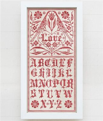A Fraktur Love Sampler - Chart