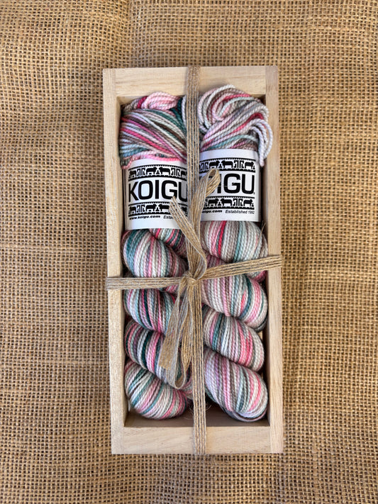 Holiday Sock Crates
