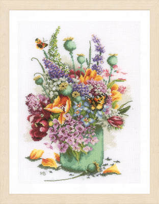 Flower Power Bouquet - Cross Stitch Kit