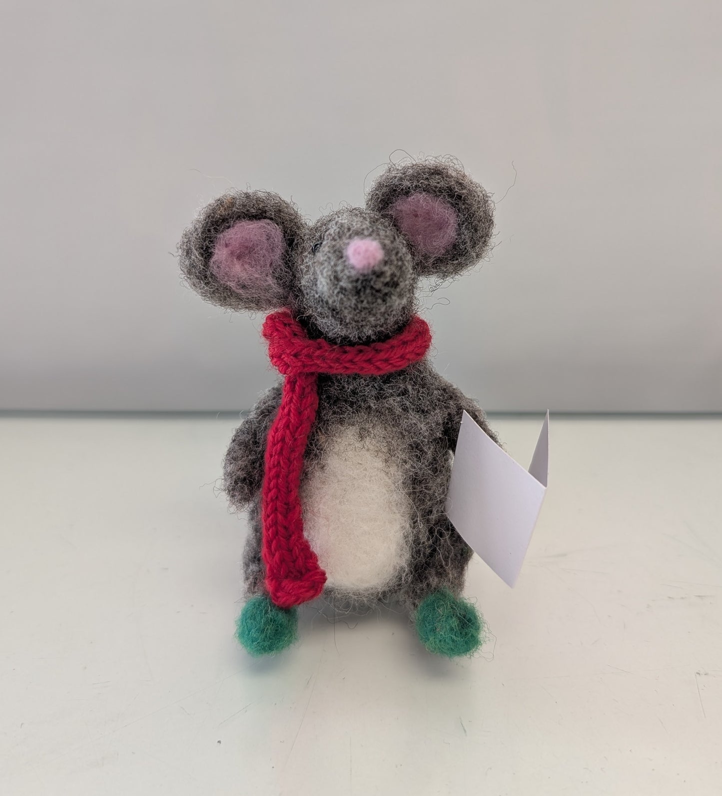 Needle Felting: Winter Mouse