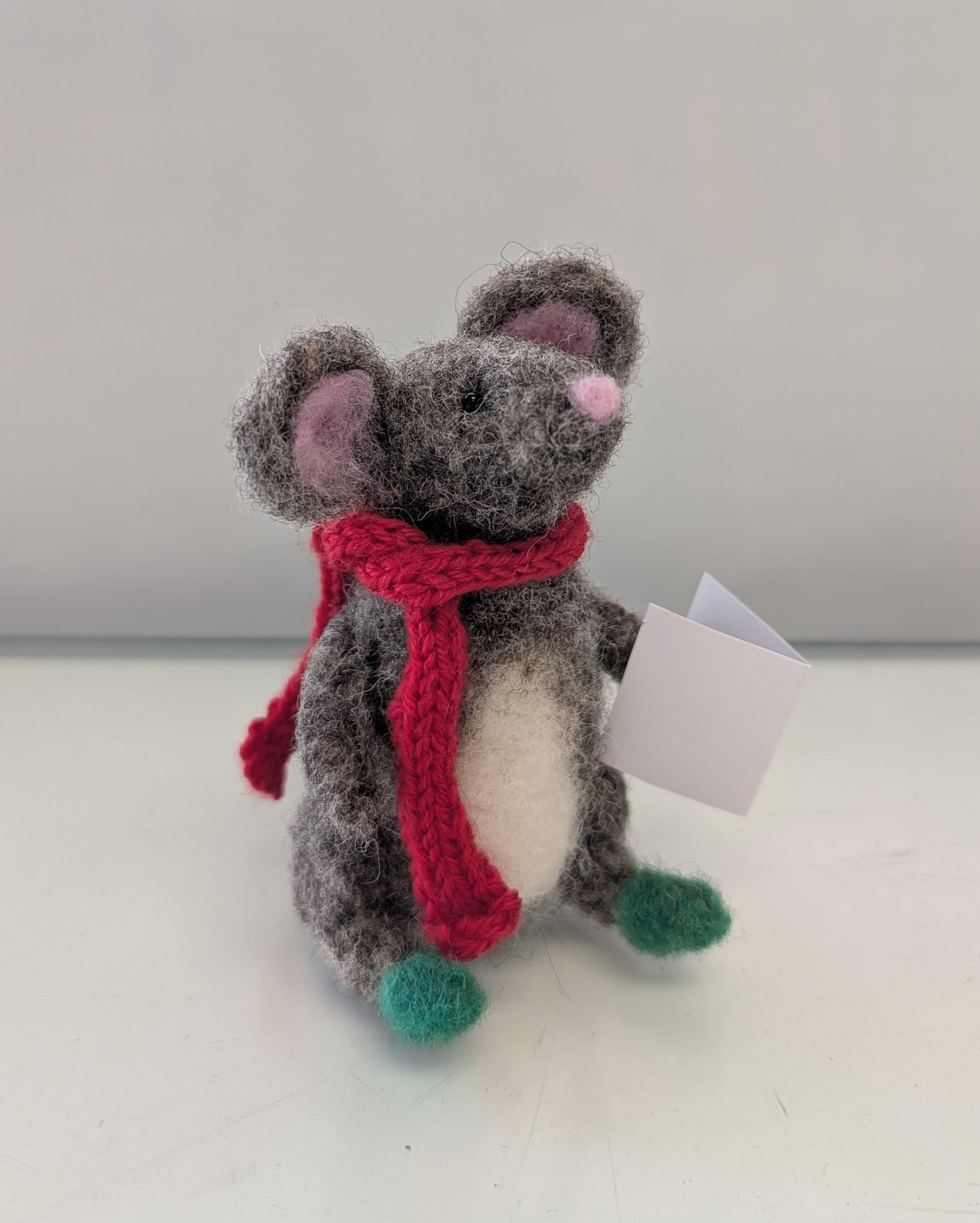 Needle Felting: Winter Mouse