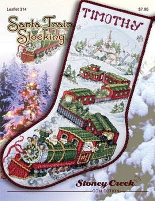 Santa Train Stocking - Chart
