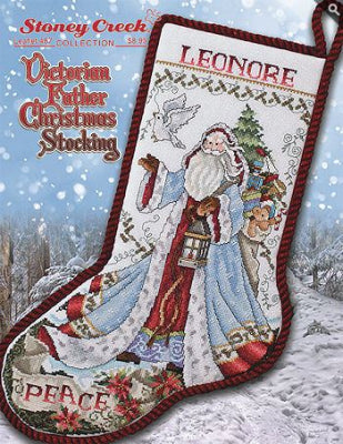 Victorian Father Christmas Stocking - Chart