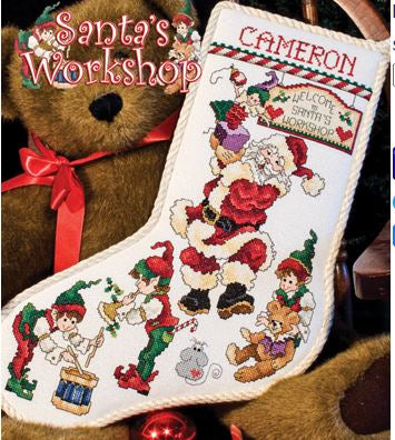 Santa's Workshop Stocking - Chart