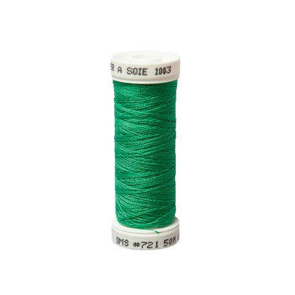 Au Ver A Soie 100/3 - 50m spools (700-780), Blanc, Creme & Noir