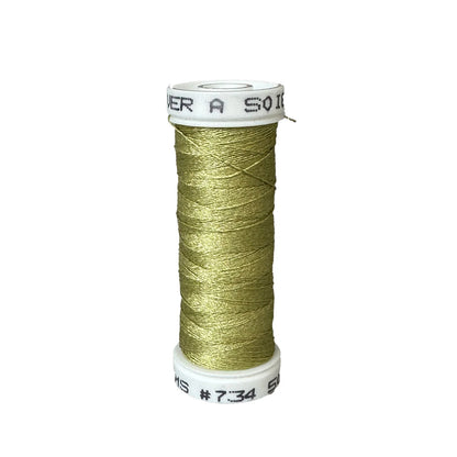 Au Ver A Soie 100/3 - 50m spools (700-780), Blanc, Creme & Noir