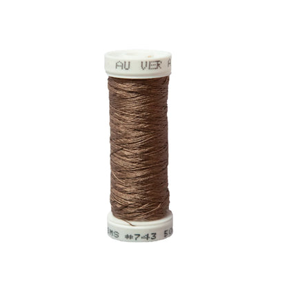 Au Ver A Soie 100/3 - 50m spools (700-780), Blanc, Creme & Noir
