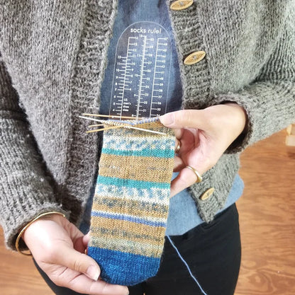 Socks Rule! Ruler for Measuring Socks Adult