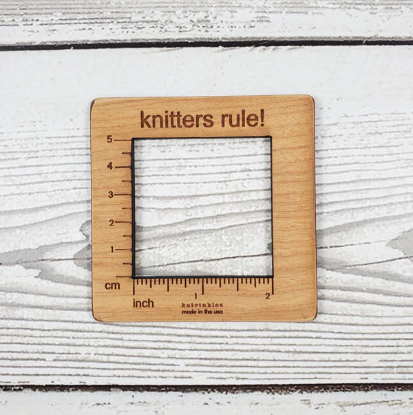 Katrinkles Gauge Swatch Rulers