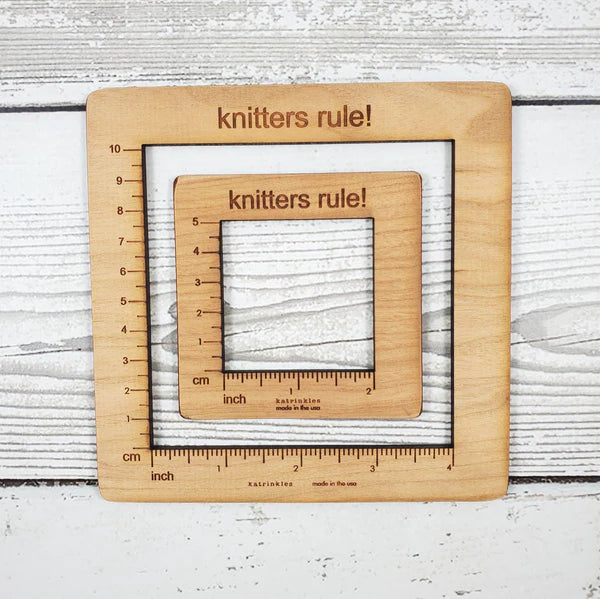 Katrinkles Gauge Swatch Rulers