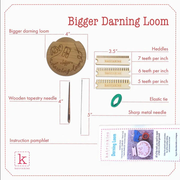 Larger Darning Loom Kit