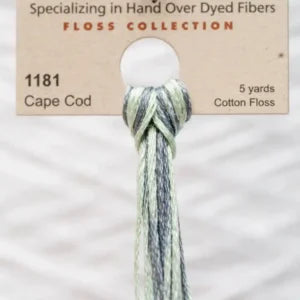 Weeks Dye Works Overdyed Cotton Threads - Absinthe to Oyster