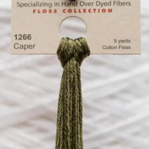 Weeks Dye Works Overdyed Cotton Threads - Absinthe to Oyster