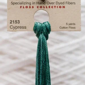 Weeks Dye Works Overdyed Cotton Threads - Absinthe to Oyster