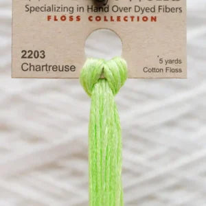 Weeks Dye Works Overdyed Cotton Threads - Absinthe to Oyster