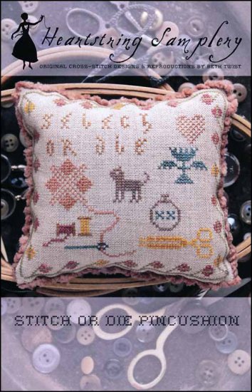 Stitch Or Die Pincushion - Chart